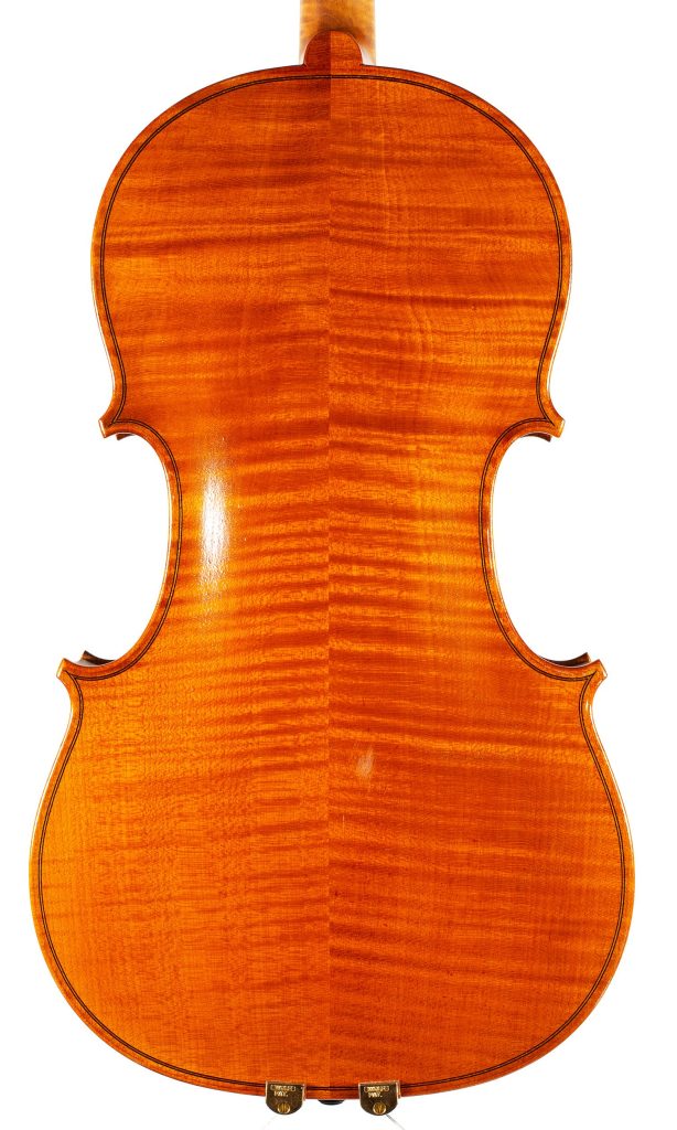 Viola by Karl Müller, circa 1980 — back