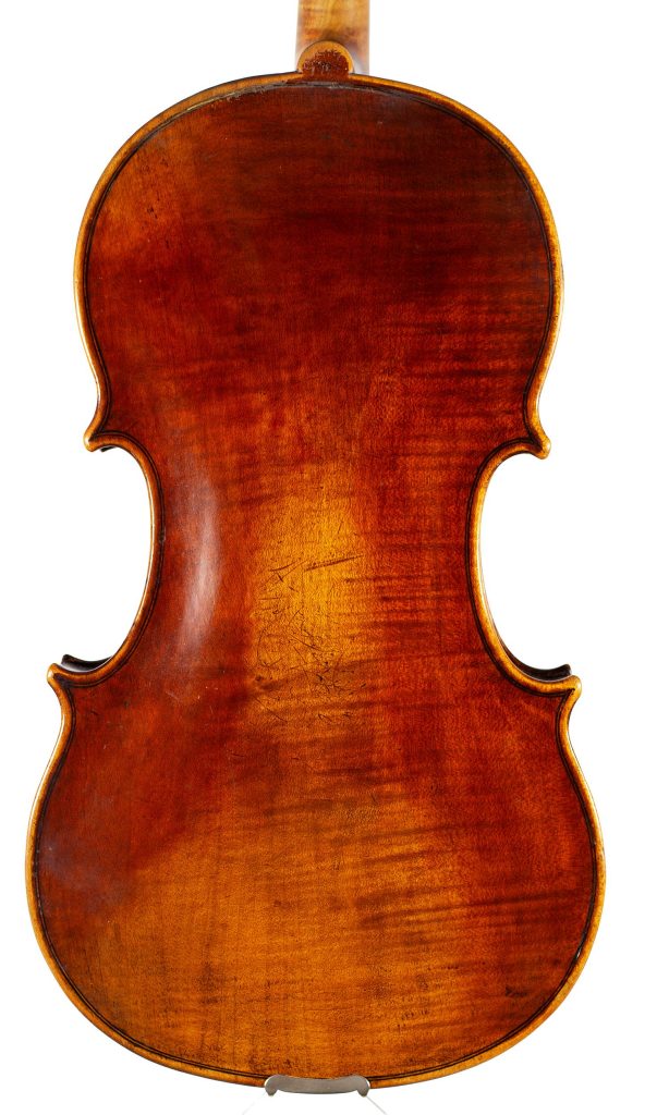 Viola by George Craske, London, circa 1860 — back