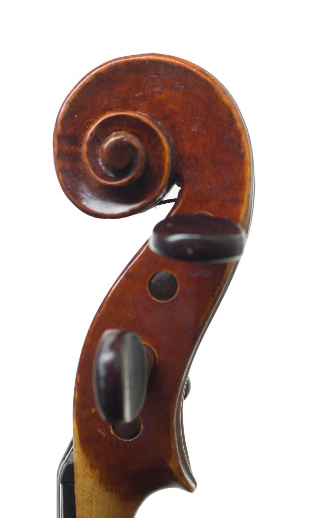 Viola by George Craske, London, circa 1860 — scroll