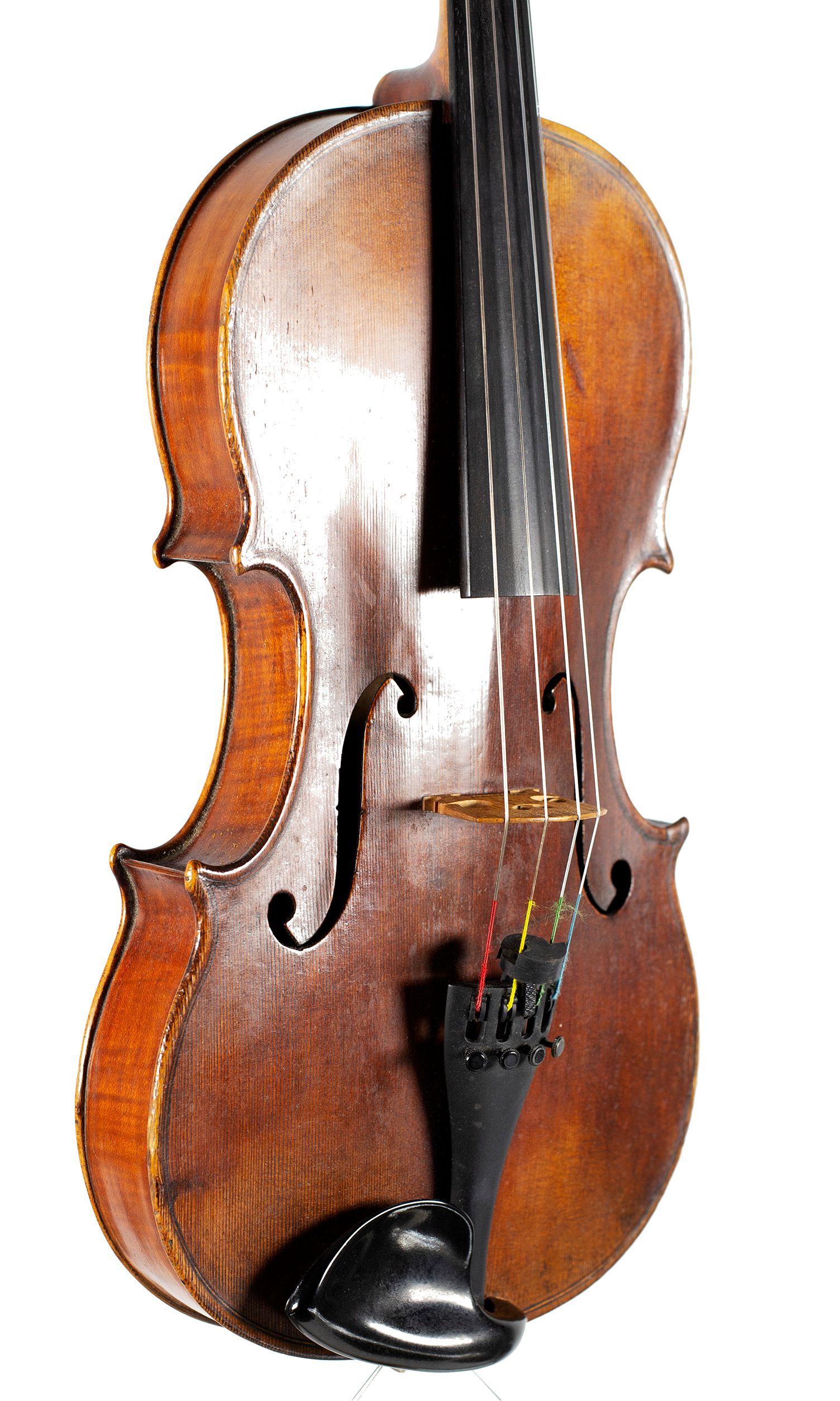 Viola by George Craske, London, circa 1860 — angled view, 40°