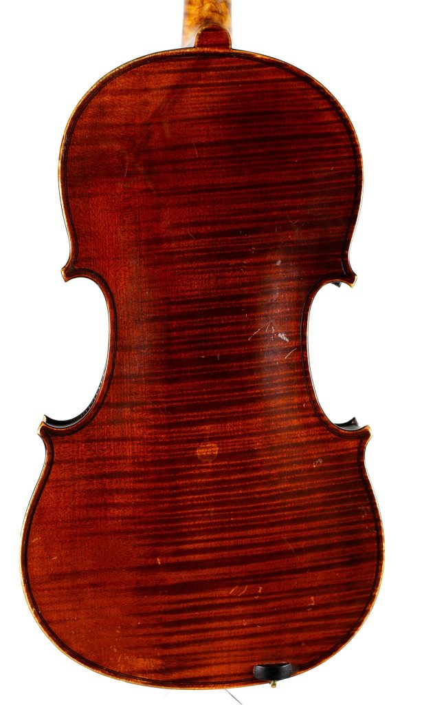 Viola, Workshop of Jerome Thibouville-Lamy, Mirecourt, circa 1910 — back
