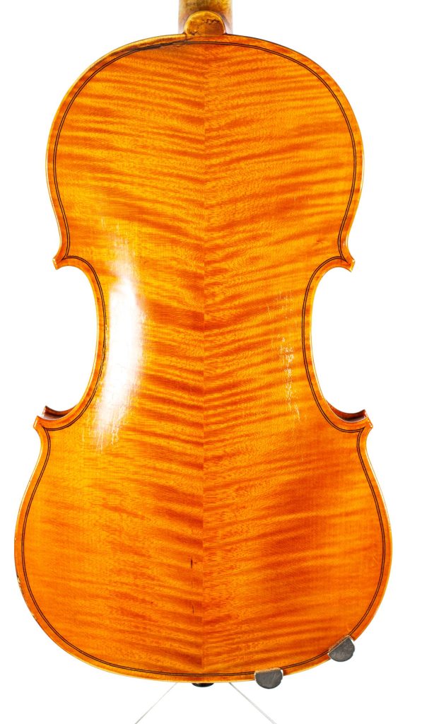 Violin, by Colin G. Nicholls, London — back