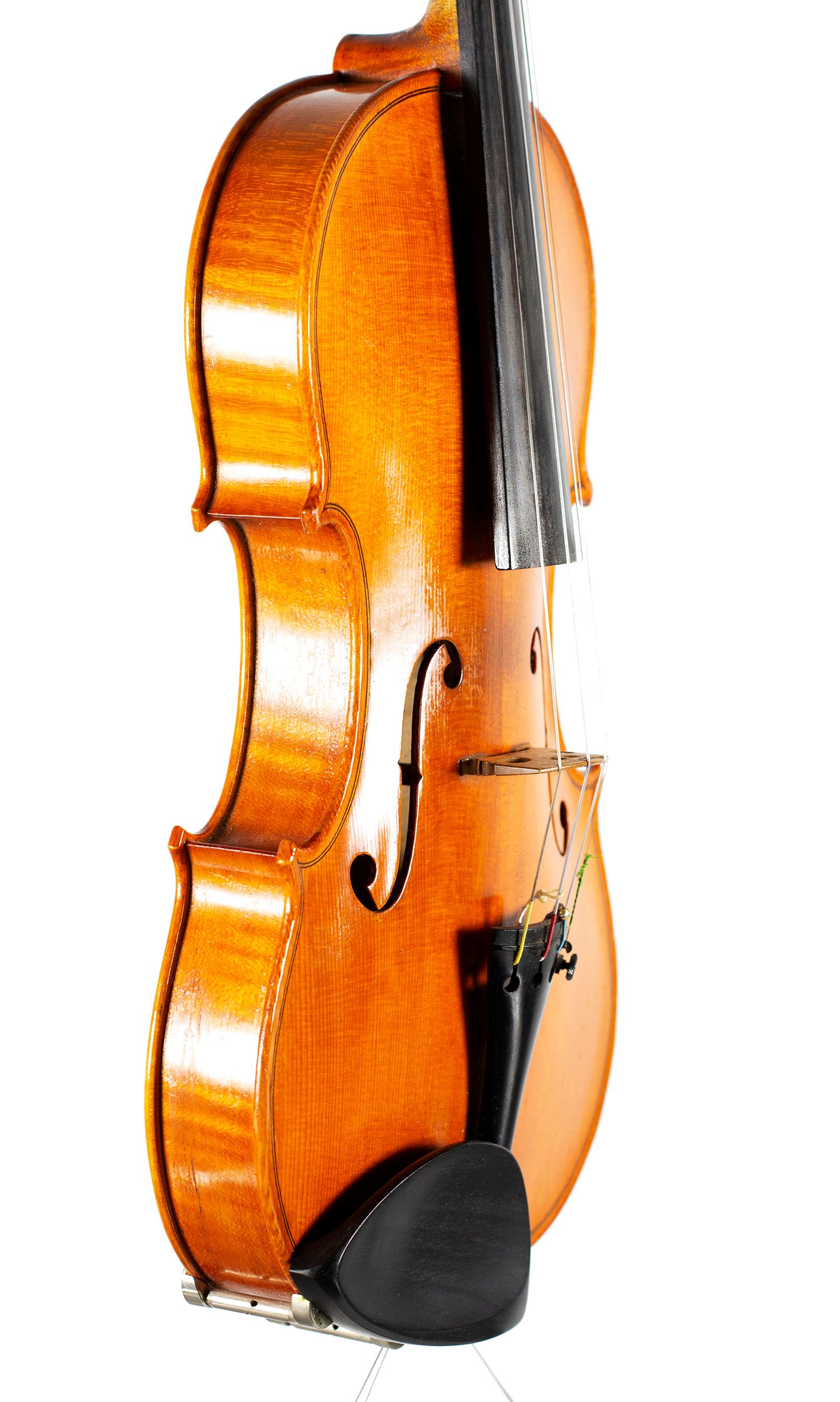 Violin, by Colin G. Nicholls, London — angled view, 60°