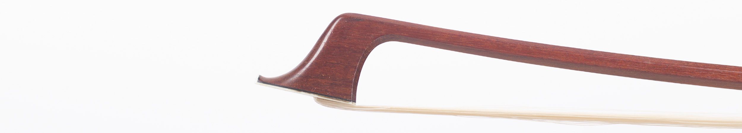 A silver-mounted cello bow by Rudolf Neudorfer, Bubenreuth — head