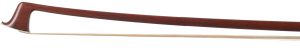 A silver-mounted viola bow, by Louis Bazin — head and frog