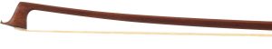 A silver-mounted violin bow, by Gunter A Paulus — head and frog
