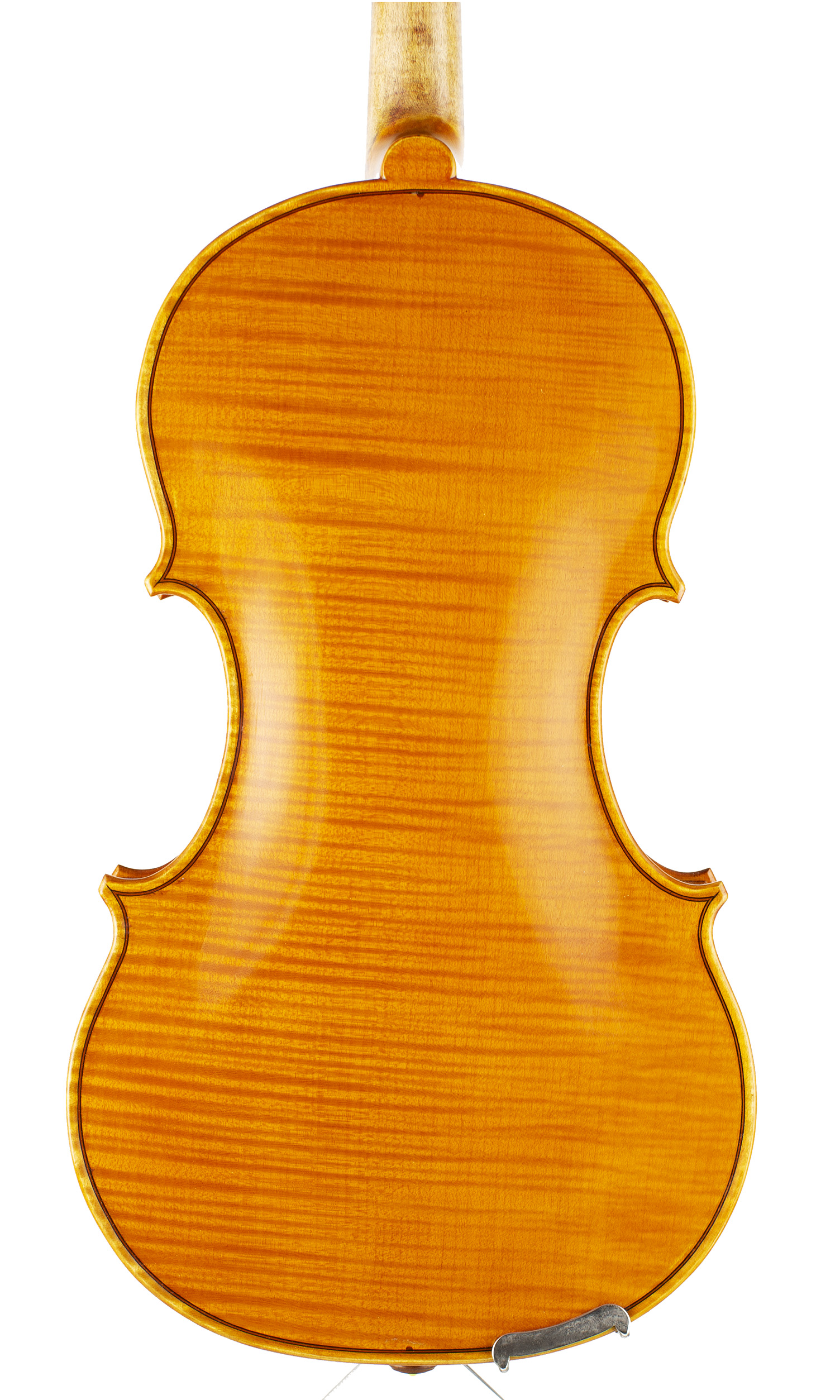 A violin by Harry Dobbs, Peopleton, 1976 — back