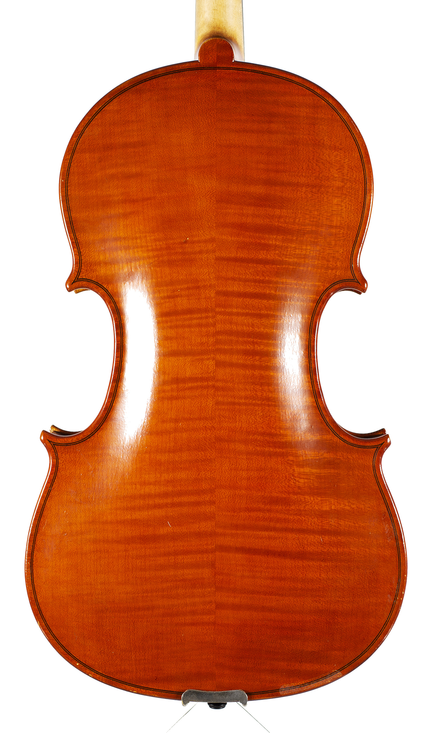 A viola by David Collins, Abingdon, 1984 — back