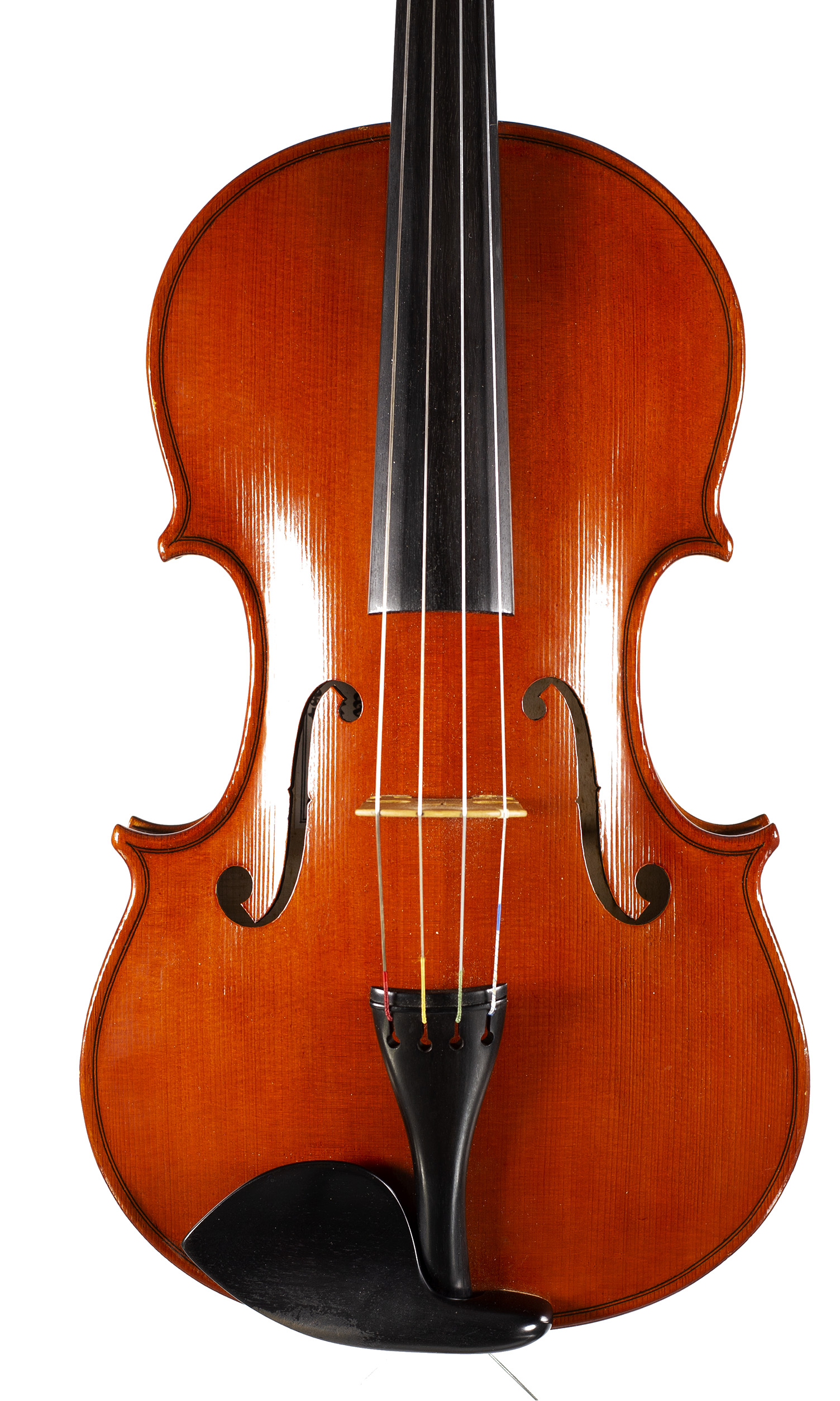 A viola by David Collins, Abingdon, 1984 — front