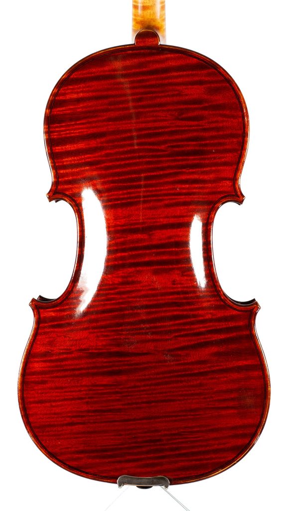 Violin by Marius Didier, Mattaincourt, 1929 — back