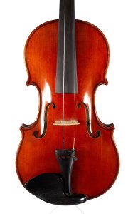 Violin by Marius Didier, Mattaincourt, 1929 — front