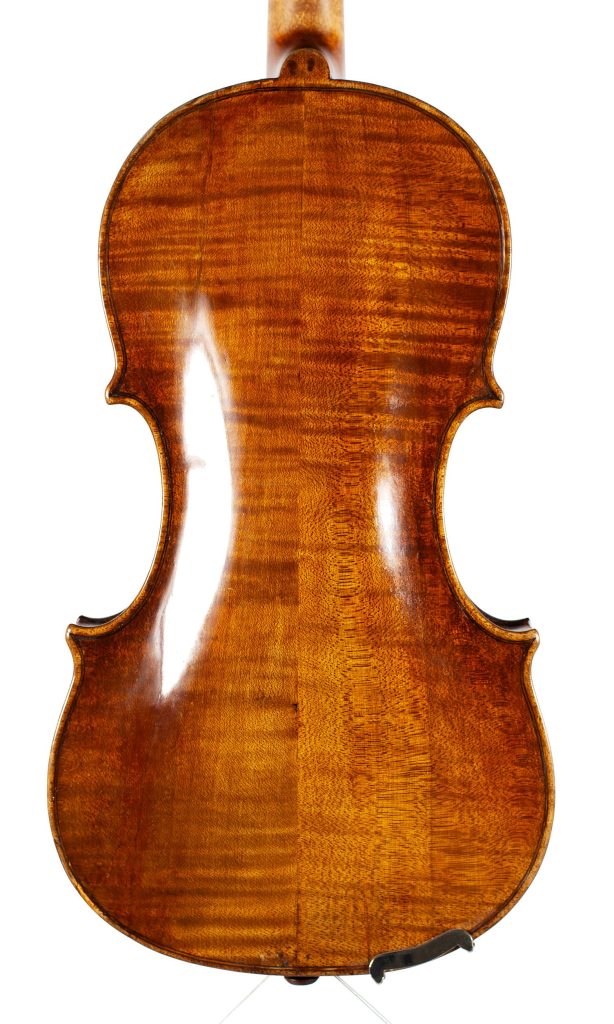 Violin by Francesco de Emiliani, Rome, circa 1725 — back