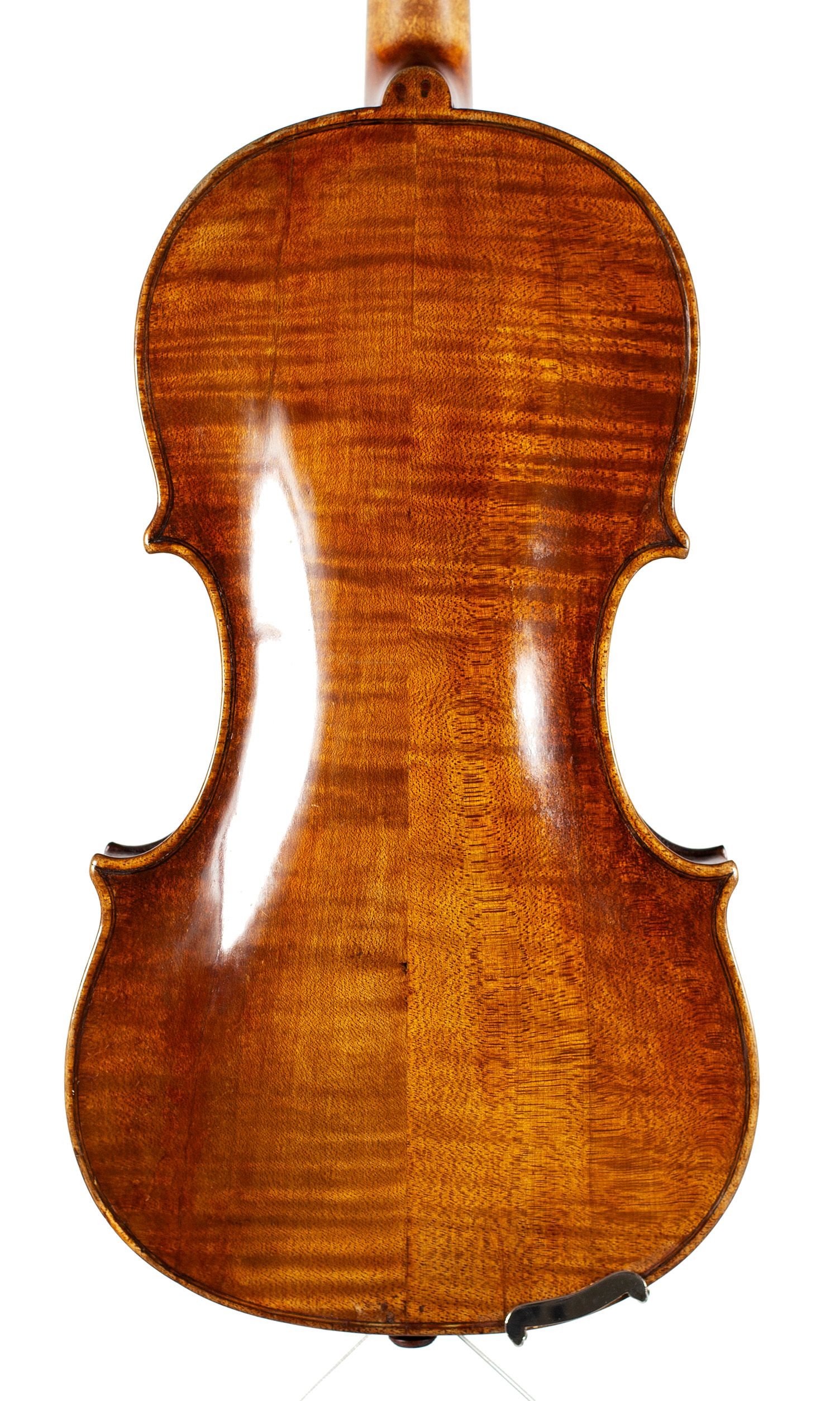 Violin by Francesco de Emiliani, Rome, circa 1725 — back