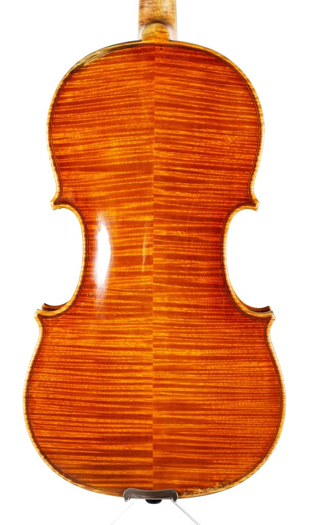 Violin, by Marino Capicchioni, Rimini, 1962 — back