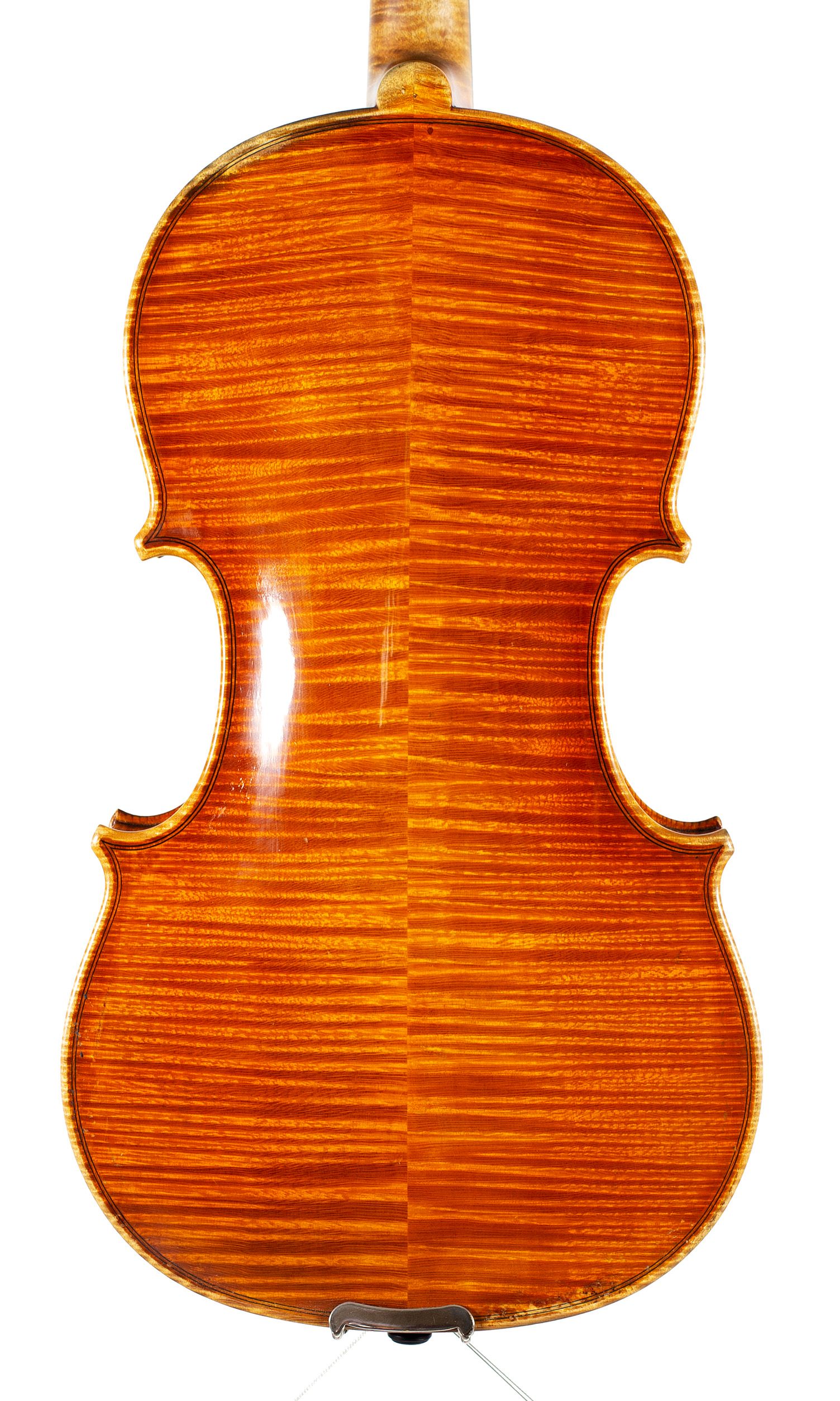 Violin, by Marino Capicchioni, Rimini, 1962 — back