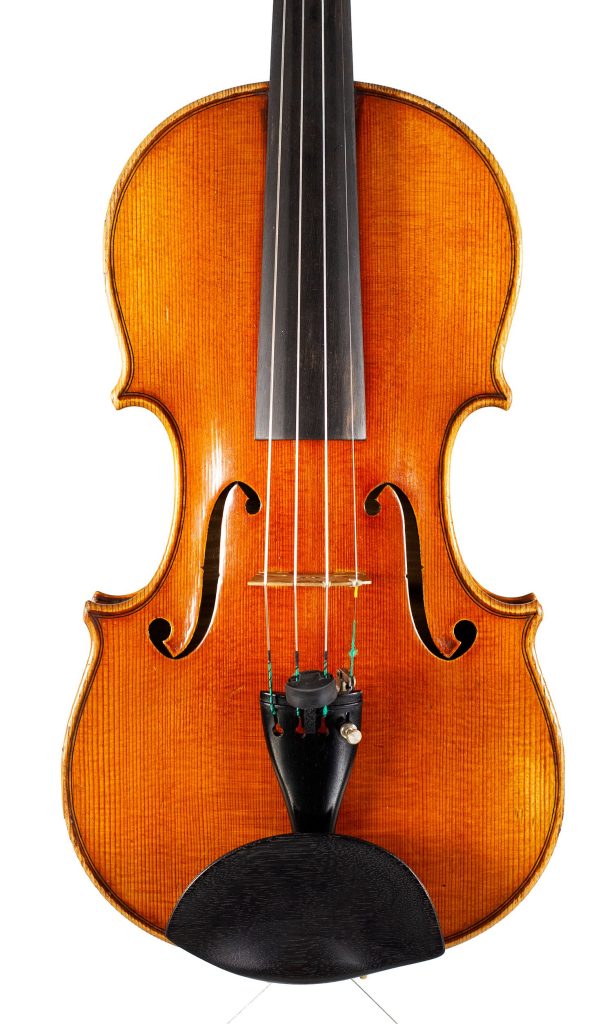 Violin, by Marino Capicchioni, Rimini, 1962 — front
