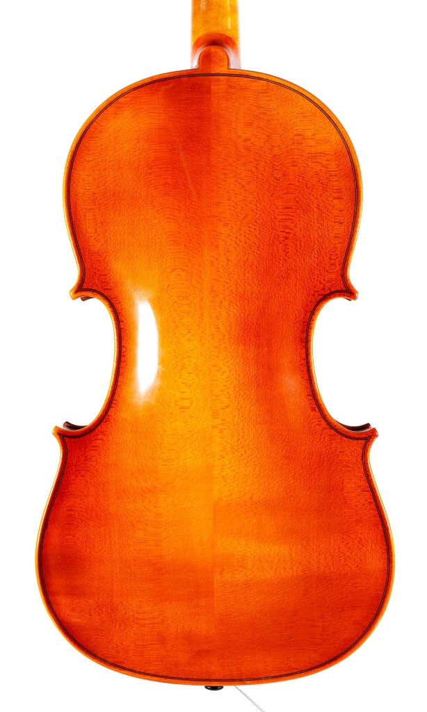 Viola by Roderich Paesold, Bubenreuth, 1980 — back
