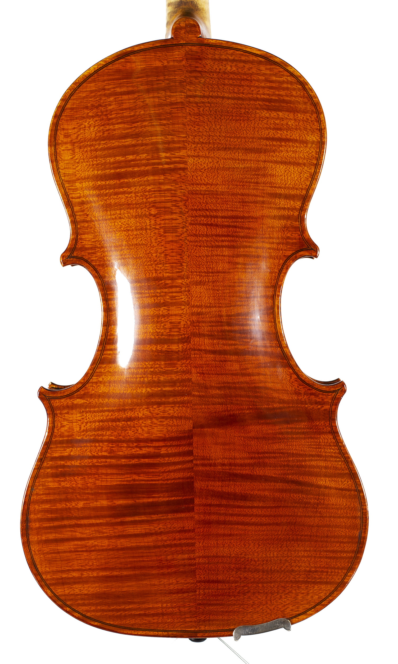 A viola by Robert Hull, Liverpool, 1995 — back