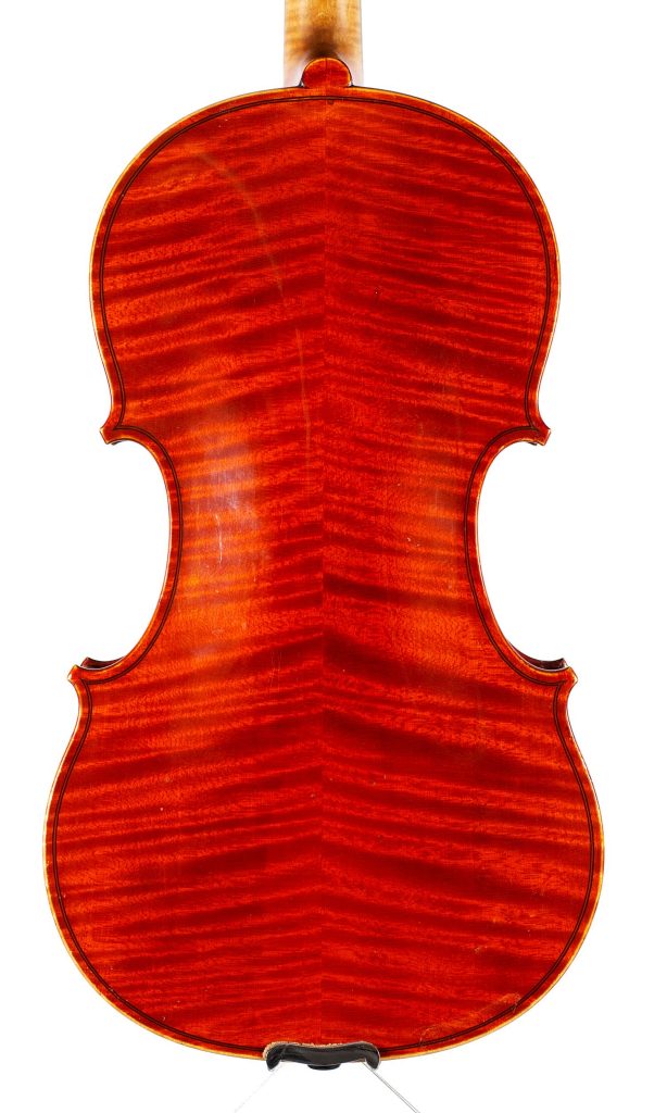 Violin by Paul Blanchard, Lyon, 1894 — back