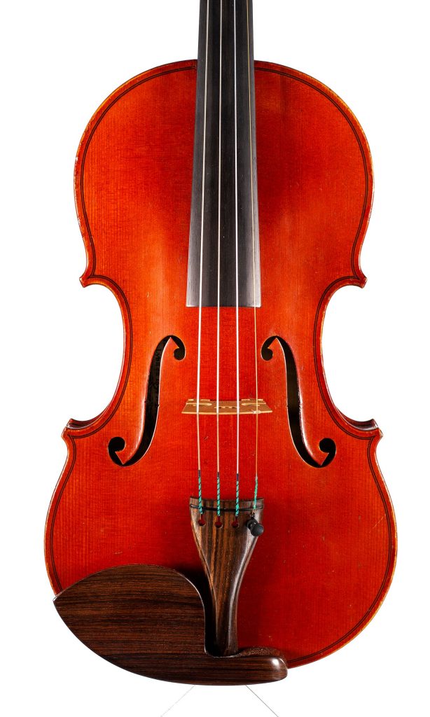 Violin by Paul Blanchard, Lyon, 1894 — front