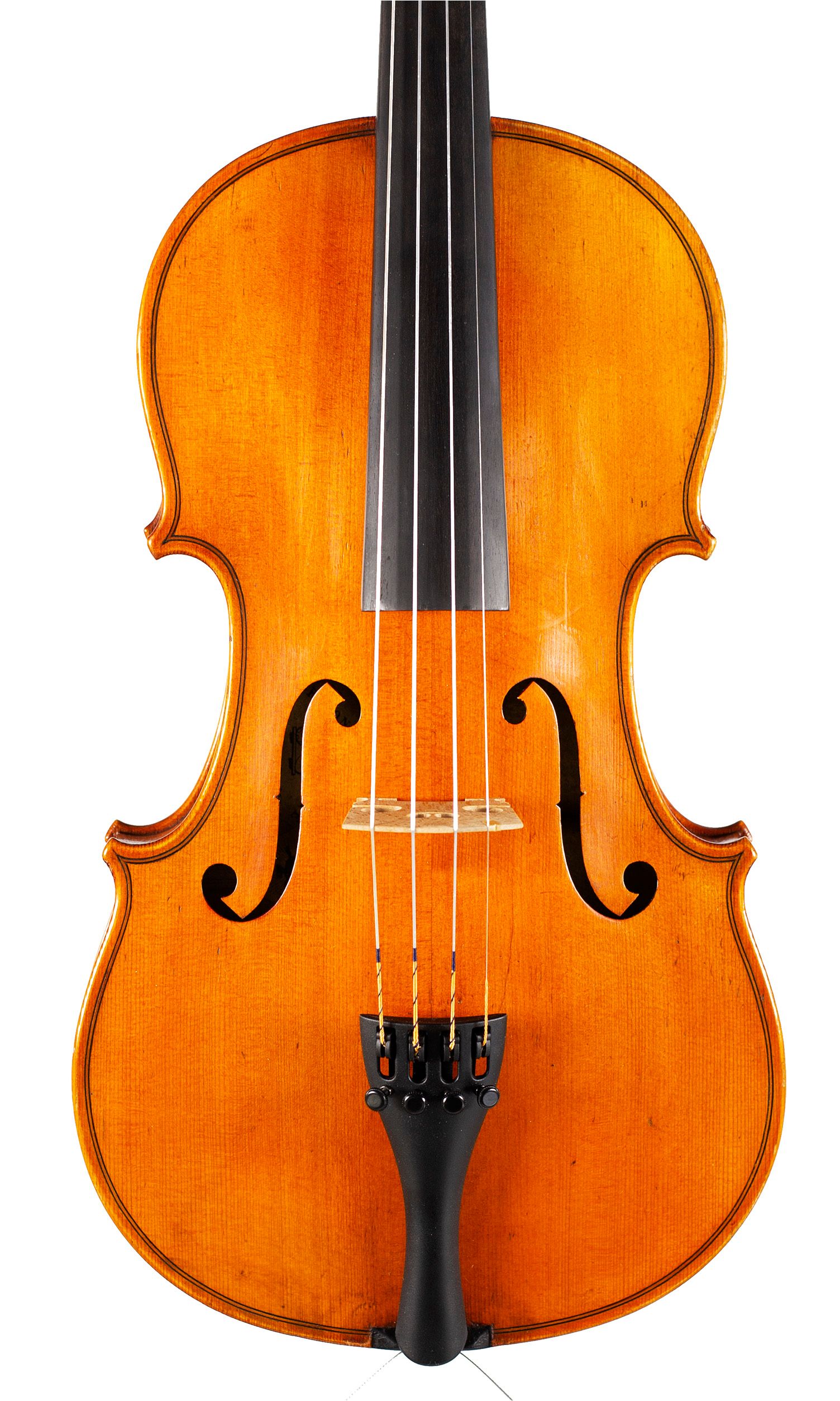 Violin, Workshop of Jerome Thibouville-Lamy, Mirecourt, circa 1920 — front