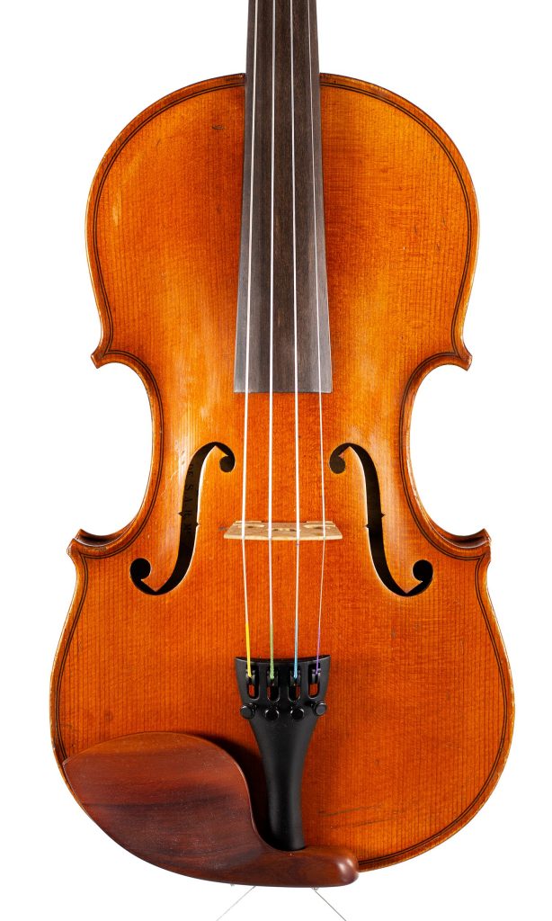 Violin, Workshop of Jerome Thibouville-Lamy, Mirecourt, circa 1920 — front