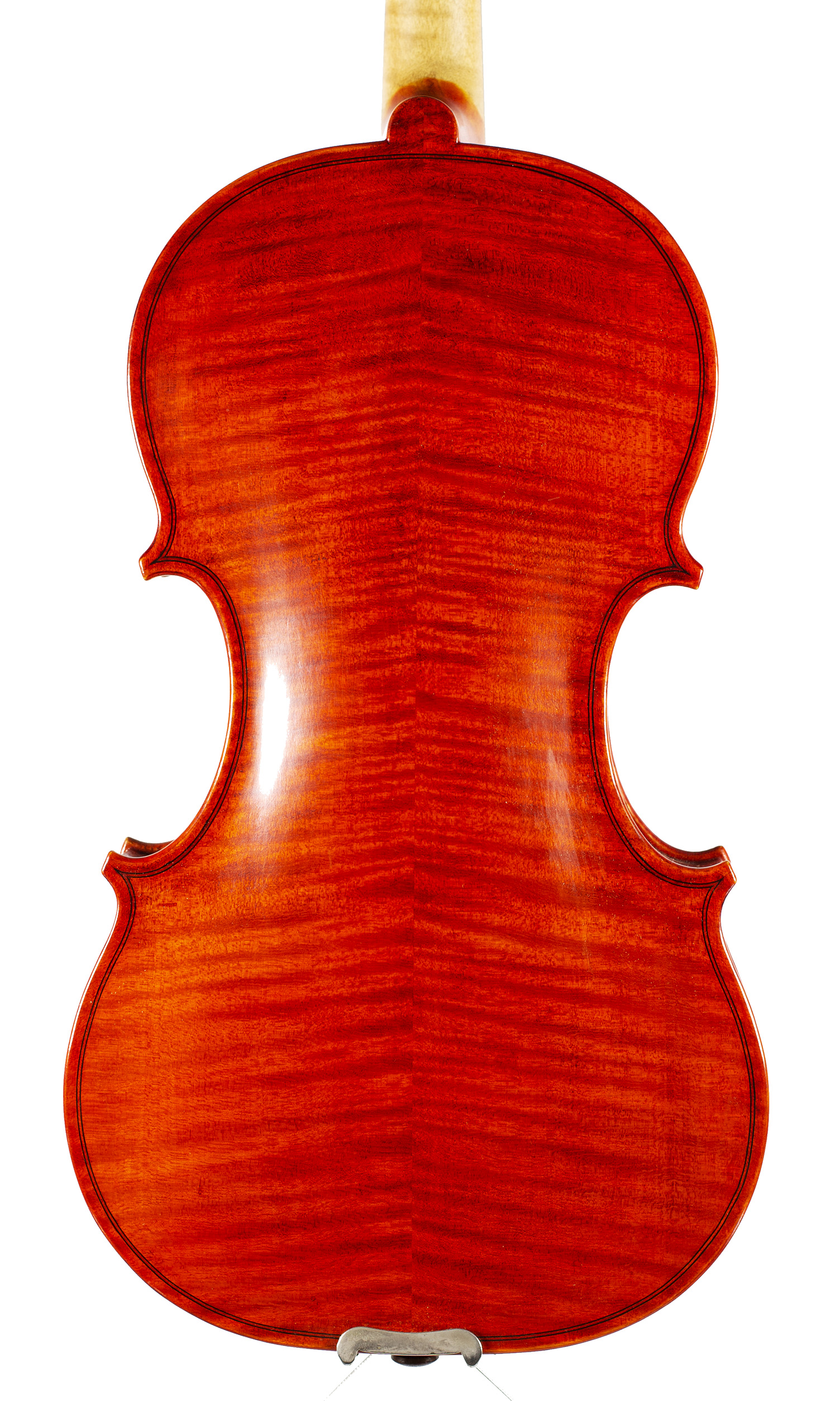 A violin by Clifford N. W. Bibby, Cambridge, 2008 — back