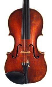 Violin by William Forster II (Old Forster), London, circa 1780 — front