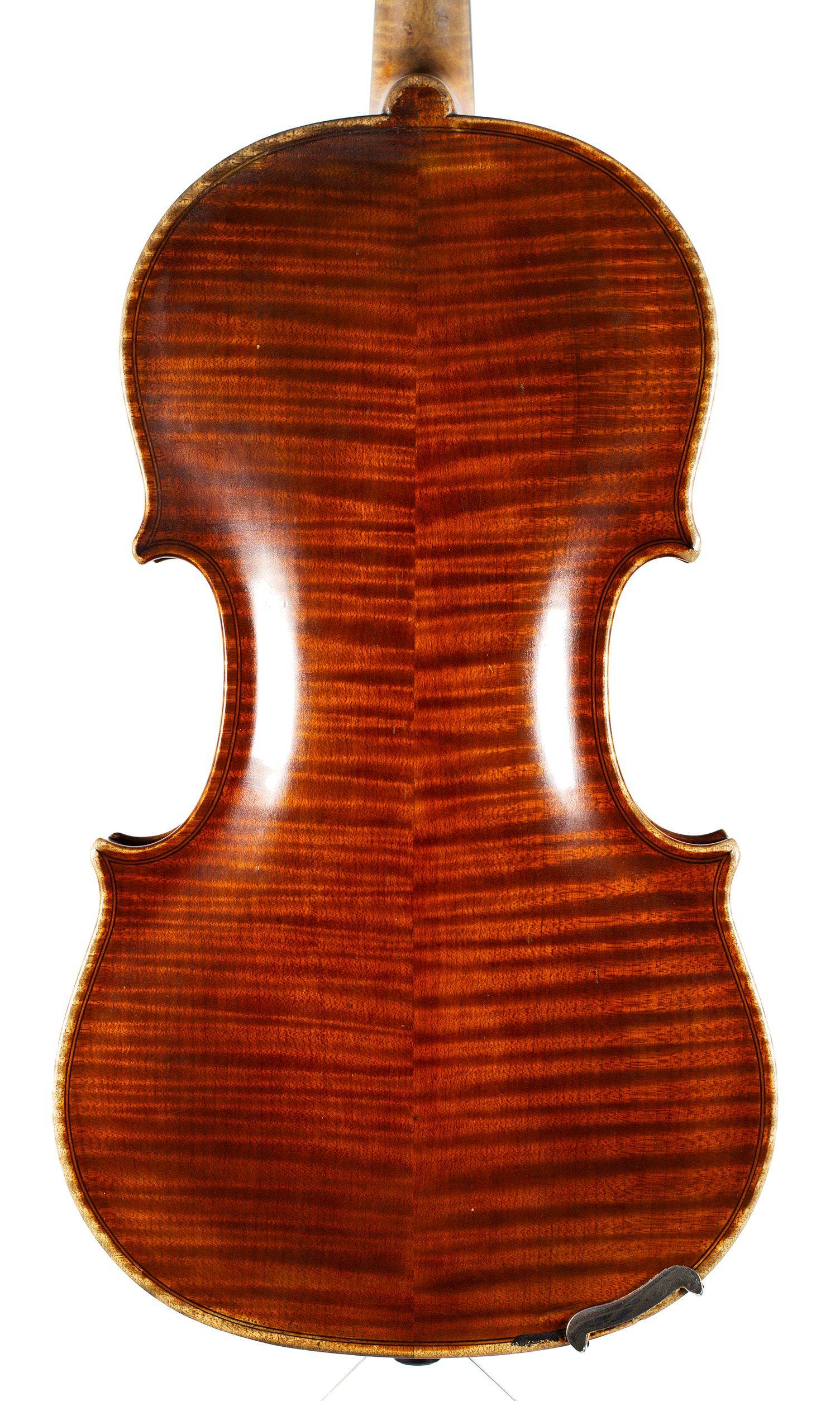 Violin by Joseph Wade, Leeds, 1887 — back