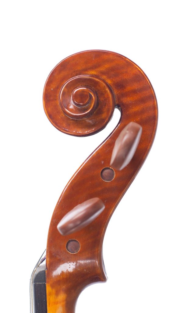 Violin, Workshop of Jay Haide, China, 2002 — scroll