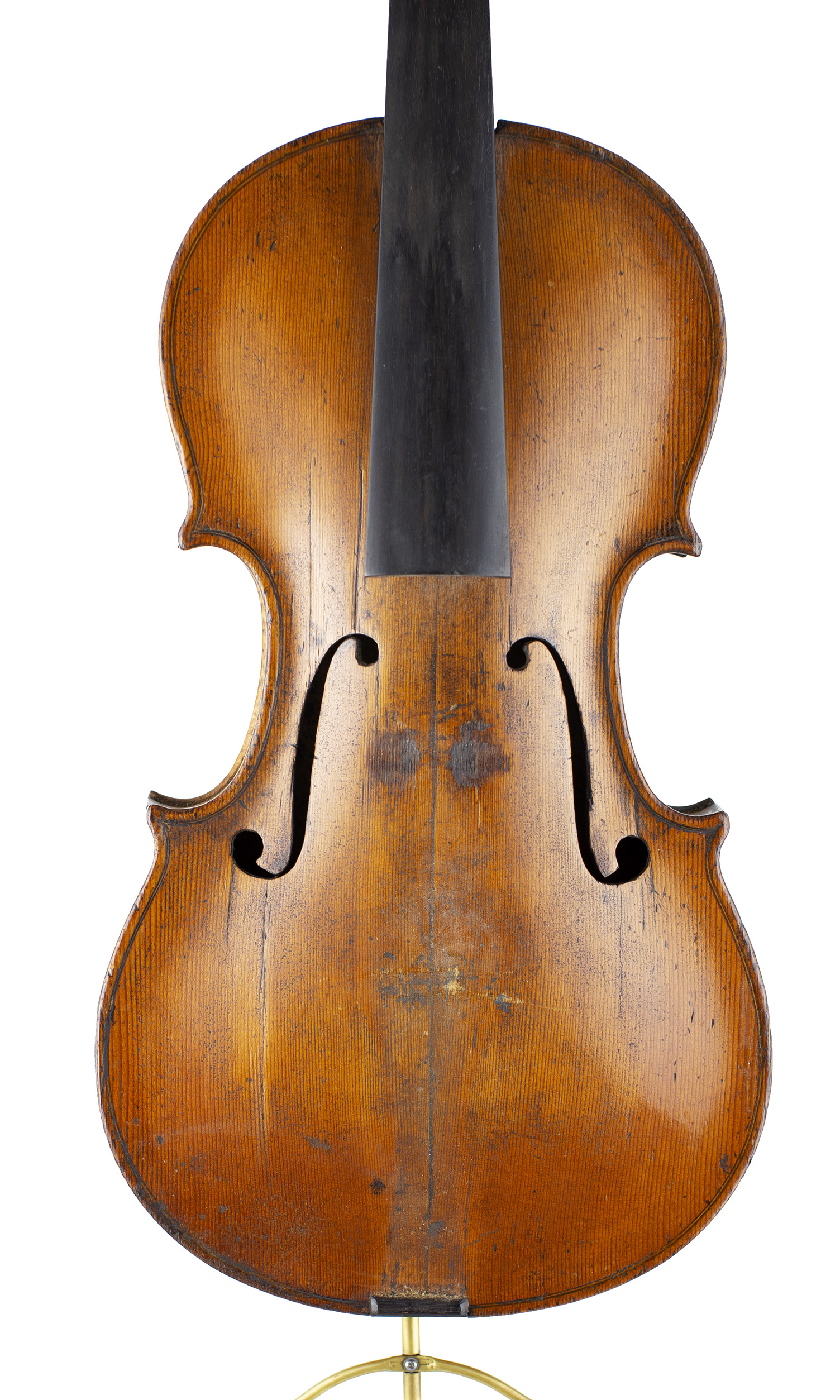 A violin by Robert Barry, England, 1857 — front