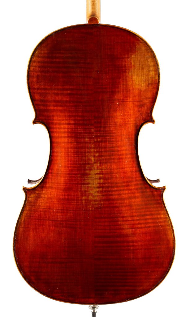 Cello, Workshop of Jay Haide, 2015, China — back