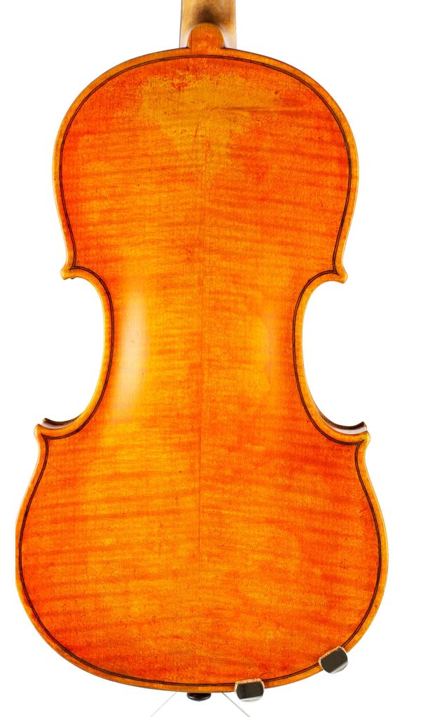 Violin by Alfredo G. Galea, Durban, 1958 — back