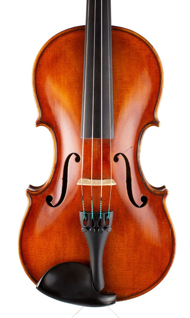 Violin by Alfred Vincent, London, circa 1920 — front