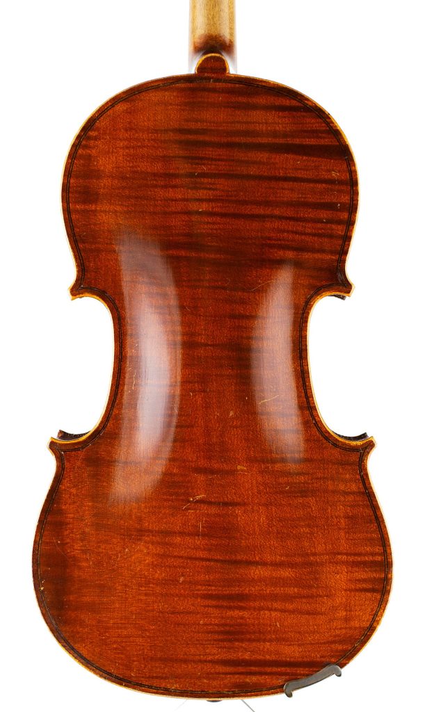 Violin, Workshop of Jerome Thibouville-Lamy, Mirecourt, circa 1910 — back