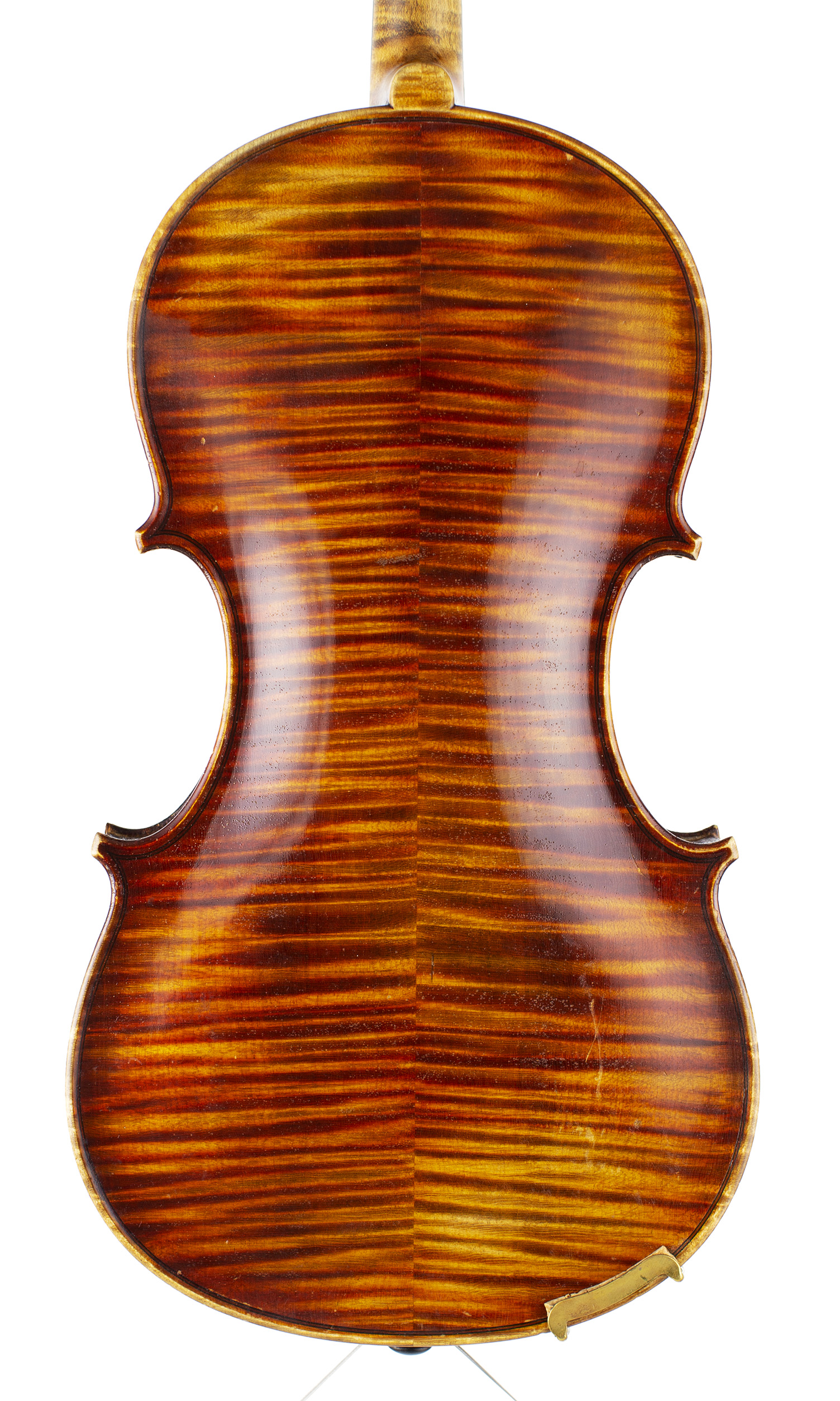 A violin by Leon Bernadel Fils, Paris, 1938 — back