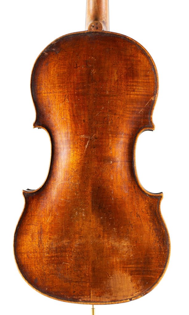 Violin by Tomaso Eberle, Naples, 1785 — back