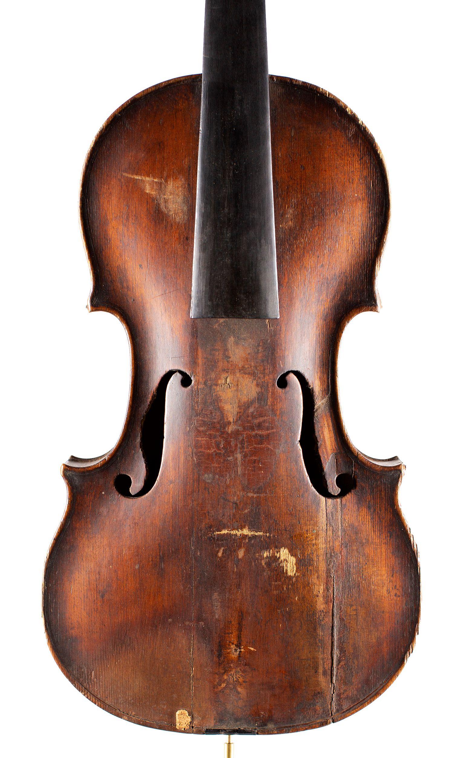 Violin by Tomaso Eberle, Naples, 1785 — front
