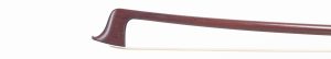 A silver-mounted violin bow by Louis Henri Gillet, Mirecourt Antique, over 100 years old — head and frog