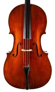 Cello, Workshop of Louis Lowendall, Berlin, 1895 — front