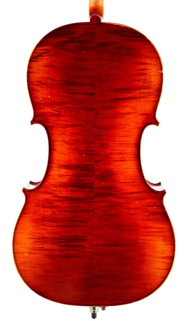 Cello, Workshop of Lothar Semmlinger, Mittelfranken, 2001 — back