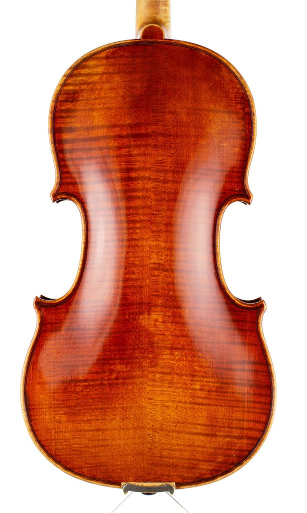 Violin by Amedee Dieudonne, Mirecourt, 1951 — back
