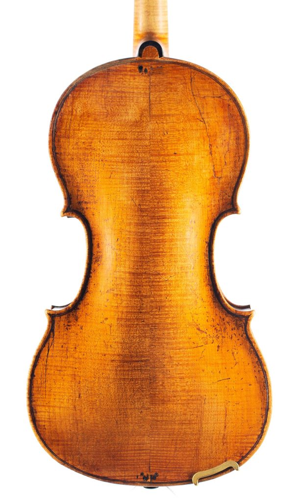 Violin by Paolo Antonio Testore, Milan, circa 1730 — back