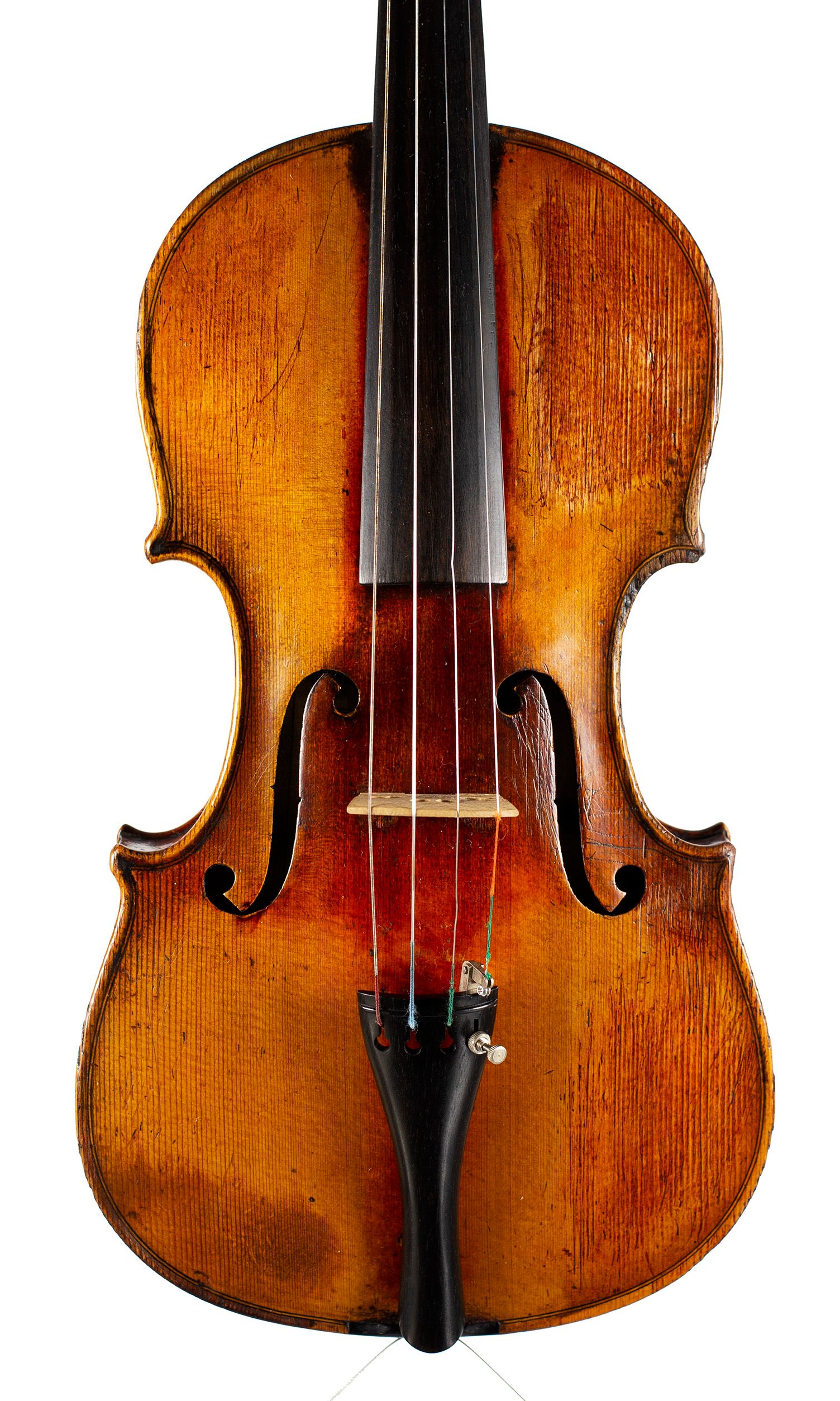 Violin, Workshop of Louis Lowendall, Dresden — front