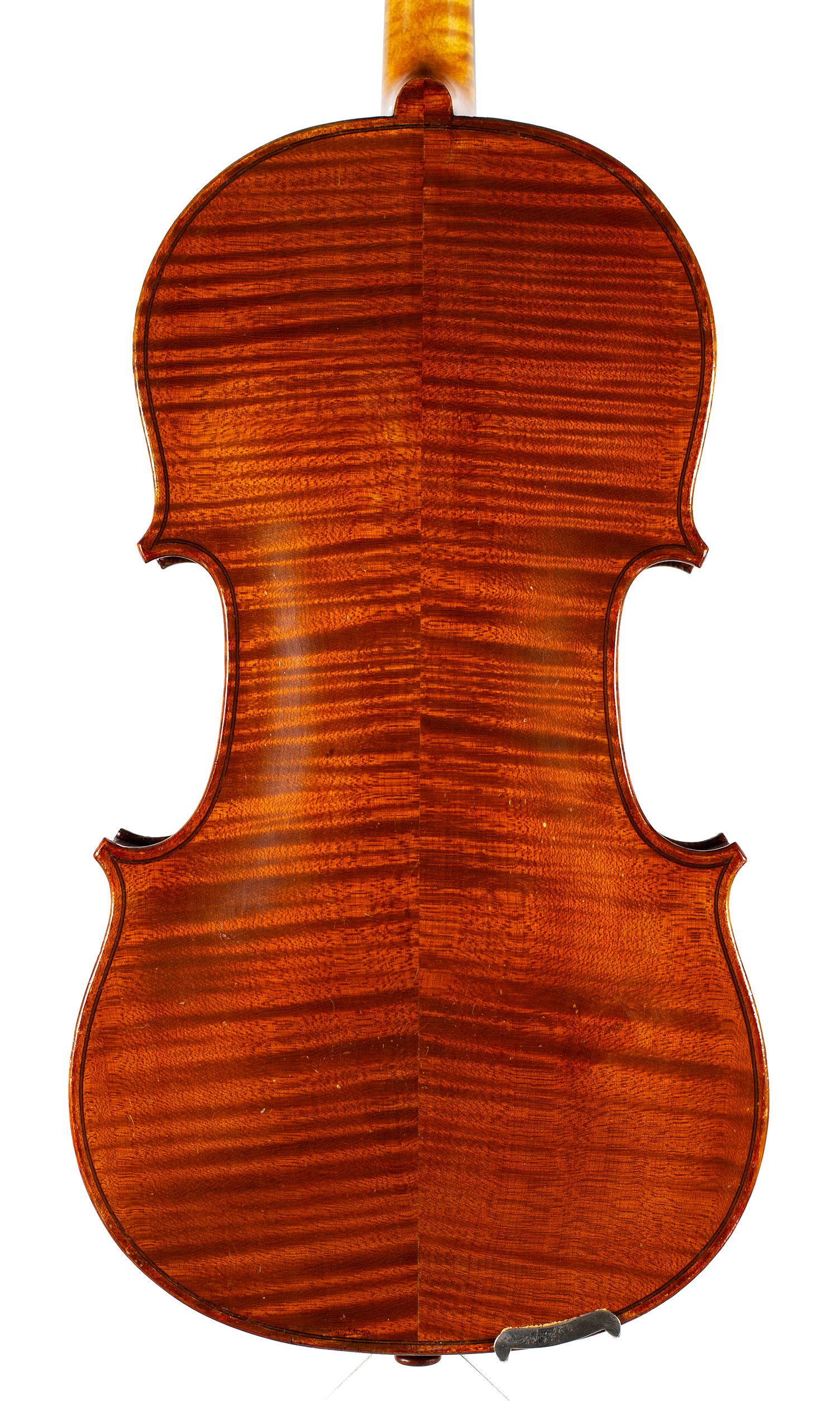 Viola, Workshop of Jerome Thibouville-Lamy, Mirecourt, circa 1890 — back