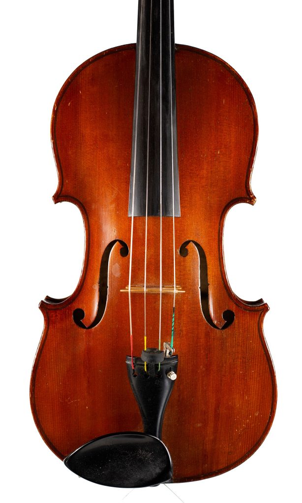 Viola, Workshop of Jerome Thibouville-Lamy, Mirecourt, circa 1890 — front