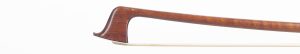 A silver-mounted viola bow by Henri Louis Gillet, Paris — head and frog
