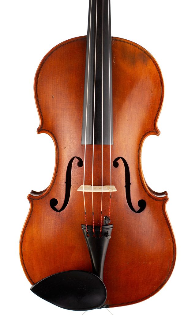 Viola, Workshop of Jérôme Thibouville-Lamy, Mirecourt, circa 1900 — front