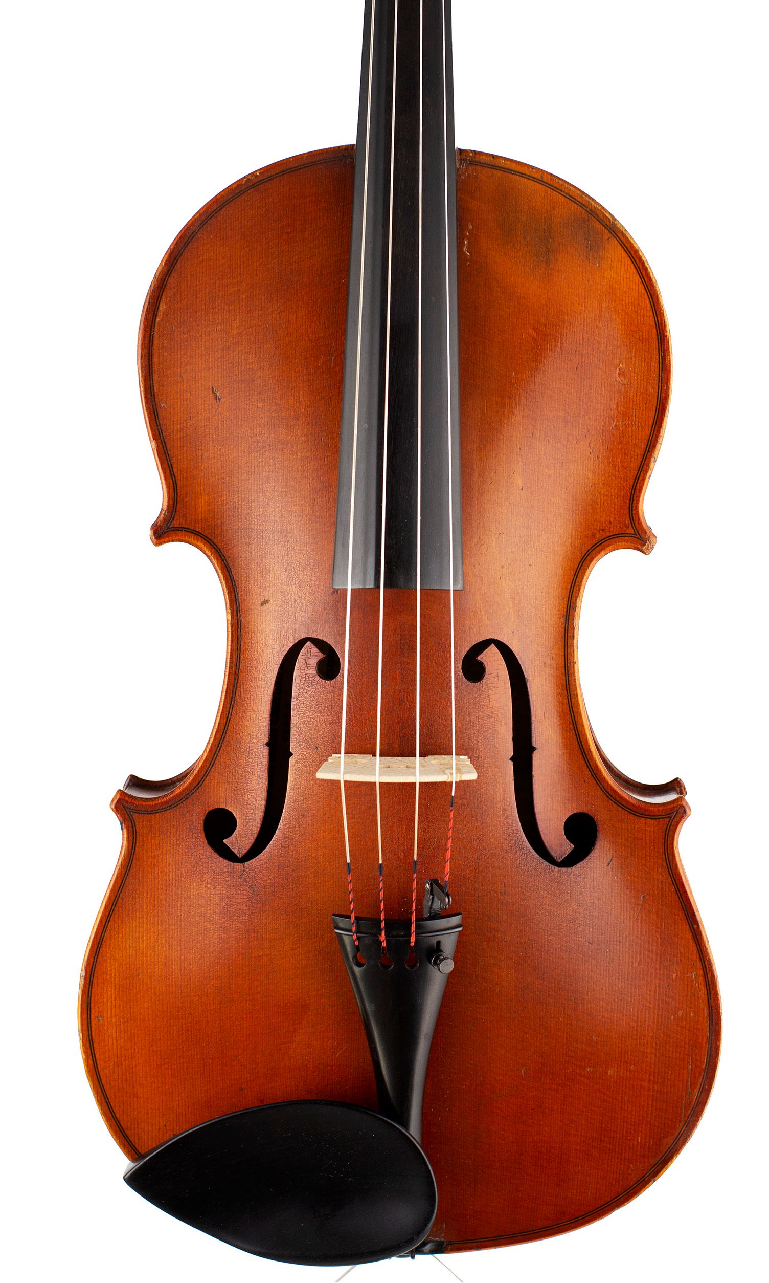 Viola, Workshop of Jérôme Thibouville-Lamy, Mirecourt, circa 1900 — front