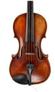 Violin by William H. Luff, London, 1948 — front